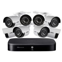 

Lorex 1080p HD 8-Channel Security System with 1TB HDD DVR and 8x 1080p HD Weatherproof Bullet Security Cameras with Night Vision 130'