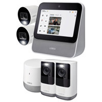 

Lorex Security System with L871T8E Home Center & 2x W282CAD 1080p Indoor/Outdoor Wi-Fi Cameras - With Lorex 2K QHD Wire-Free Security System