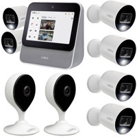

Lorex Security System, Home Center and 6x 1080p Indoor/Outdoor Wi-Fi Color Night Vision Cameras with 2x W261ASC-E Day & Night 1080p Indoor Wi-Fi Camera with Fixed Lens