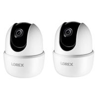 

Lorex 2 Pack W261AQC-E Day & Night 2MP 1080p Full HD Smart Indoor Wi-Fi Pan-Tilt Security Camera with 2.8mm Fixed Lens