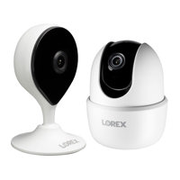 

Lorex W261AQC-E Day & Night 2MP 1080p Full HD Smart Indoor Wi-Fi Pan-Tilt Security Camera with 2.8mm Fixed Lens - With Lorex W261ASC-E Day & Night 2MP 1080p Full HD Smart Indoor Wi-Fi Security Camera