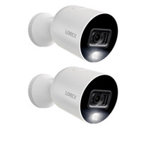 

Lorex 2 Pack W282CAD-E 2MP 1080p Smart Indoor/Outdoor Wi-Fi Camera with Smart Deterrence and Color Night Vision