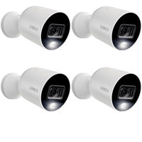 

Lorex 4 Pack W282CAD-E 2MP 1080p Smart Indoor/Outdoor Wi-Fi Camera with Smart Deterrence and Color Night Vision
