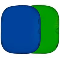 

Lastolite 5x6' Chromakey Collapsible Disc Background, Blue / Green
