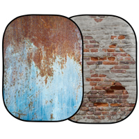 

Lastolite Urban Collapsible 5x7' (1.5x2.1m) Rusty Metal/Plaster Wall Background
