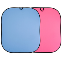 

Lastolite 1.8x2.15m (6x7') Plain Collapsible Background, Blue/Pink