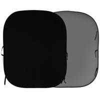 

Lastolite 6x7' Collapsible Background, Black/Mid Gray