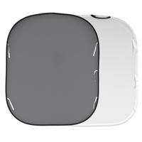 

Lastolite 6x7' Collapsible Background, White/Mid Gray