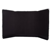 

Lastolite Panoramic 4m (13') Background, Black - Fabric and Frame