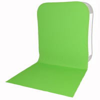 

Lastolite 6x7' HiLite Bottletop Background Cover with Train, Green Chromakey
