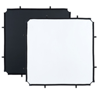 

Lastolite Skylite Rapid Small Fabric, 1.1x1.1m (3.6x3.6'), Black/White