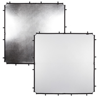 

Lastolite Fabric Reflector for SkyLite Rapid Midi 5x5' Frame, Silver/White