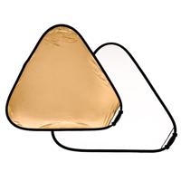 

Lastolite 48" TriGrip Collapsable Triangular Reflector, Gold / White, with Built-In Handle