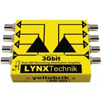 

Lynx Technik AG yellobrik DVD 1823 3Gbps 1x3 Dual SDI Reclocking Distribution Amplifier