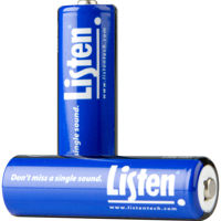 

Listen Technologies LA-362 Rechargeable AA NiMH Batteries, 2-Pack