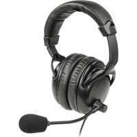 

Listen Technologies LA-454 Headset 4, Over Ears Dual with Boom Microphone