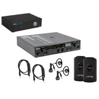 

Listen Technologies Wi-Fi/RF Advanced System, Includes LW-100P-02 LE 2 Channel Wi-Fi Server, LT-800-072-01 Stationary RF Transmitter, 2x LR-4200-072 Intelligent DSP RF Receiver