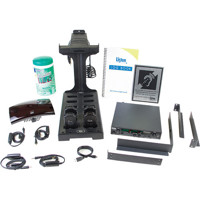 

Listen Technologies ListenIR iDSP Standard System, Includes LT-82-01 Transmitter, 4x LR-4200-IR Receiver, Gray