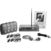 

Listen Technologies LS-44-072 Listen Classic Level I Stationary RF System, LT-800-072 Transmitter, 4x LR-300-072 Receiver, 72 MHz