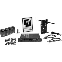 

Listen Technologies LS-51-072 Listen Ultimate Level II Stationary RF System, LT-800-072 Transmitter, 4x LR-500-072 Receiver, LA-326 Universal Rack, 72 MHz
