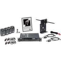 

Listen Technologies LS-51-216 Listen Ultimate Level II Stationary RF System, LT-800-216 Transmitter, 4x LR-500-216 Receiver, LA-326 Universal Rack, 216 MHz