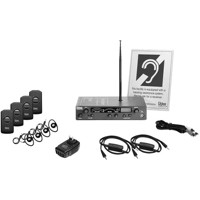 

Listen Technologies LS-56-072 Listen iDSP Advanced Level I Stationary RF System, LT-800-072 Transmitter, 4x LR-5200-072 Receiver, 72 MHz