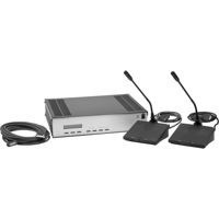 

Listen Technologies LS-70-072 Listen iDSP Prime Level IV Stationary RF System, LT-800-072 Transmitter, 4x LR-4200-072 Receiver, LA-382 Cable Management Unit, 72 MHz