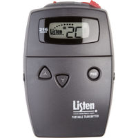 

Listen Technologies LT-700-216 Portable Display RF Transmitter, 216 MHz