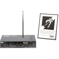 

Listen Technologies LT-803-072-P1 Stationary 3-Channel RF Transmitter Package 1, 72 MHz