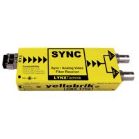 

Lynx Technik AG yellobrik ORX 1702 Analog Sync/Video Fiber Optic Receiver, Single Mode ST Connection