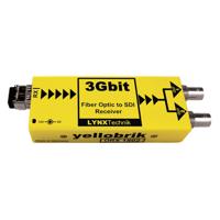 

Lynx Technik AG yellobrik ORX 1802 3Gbit SDI to Fiber Optic Receiver, Single Mode LC Connection