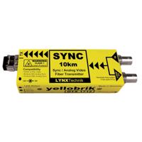 

Lynx Technik AG yellobrik OTX 1712 Analog Sync/Video Fiber Optic Transmitter, Single Mode ST Connection