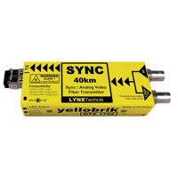 

Lynx Technik AG yellobrik OTX 1742 Analog Sync/Video Fiber Optic Transmitter, 40km Maximum Distance, CWDM