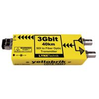 

Lynx Technik AG yellobrik OTX 1842 3Gbit SDI to Fiber Optic Transmitter, 40km Maximum Distance, CWDM