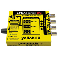 

Lynx Technik AG PMV 1841 3G SDI to HDMI Quad-Split Multiviewer with 4K Monitoring