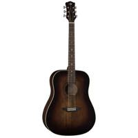 

Luna Art Vintage Dread Solid Top Distressed Acoustic Guitar, Rosewood Fretboard, Distressed Vintage Brownburst