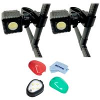 

Lume Cube Night Flyer Kit for DJI Matrice 200 Series, Lighting Kit for DJI Matrice 210 Drone (also fits 100, 200, 600) - Bundle with Lume Cube STROBE Anti Collision Light for Drones, Microfiber Cloth