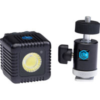 

Lume Cube Lume Cube Portable Photo/Video Lighting Kit, 1 Black Lume Cube, DSLR Camera Mount with Light Stand Adapter