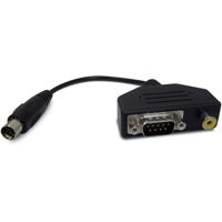 

Lumens RS-232 and Composite Video to Mini DIN 7.5" Adapter Cable for Document Camera