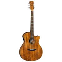 

Luna High Tide Koa Grand Concert Acoustic-Electric Guitar, Pau Ferro Fretboard, Satin Natural