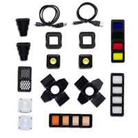 

Lume Cube LC-PROLK Professional Lighting Kit with 2 Lume Cubes, Frames, Grids, Barndoors, Diffusers, and Case