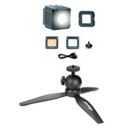 

Lume Cube 2.0 Daylight LED Light - With Ulanzi MT-03 Mini Desktop Tripod,