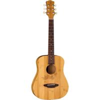 

Luna Safari Bamboo Acoustic Travel Guitar with Gigbag, Walnut Fretboard, Satin Natural