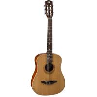 

Luna Safari Nylon Spruce Travel Acoustic Guitar with Gigbag, Rosewood Fretboard, Satin Natural