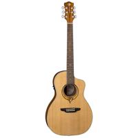 

Luna Heartsong Parlor Semi-Acoustic Guitar with USB, Rosewood Fingerboard, Satin Natural