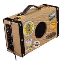 

Luna Portable Ukulele Suitcase Amplifier with Clip On Tuner