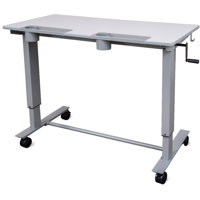 

Luxor Two-Student Standing Desk with Crank Handle
