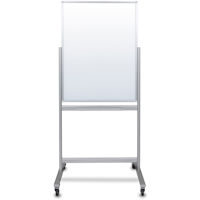 

Luxor 30x40" Mobile Double-Sided Magnetic Glass Marker Board
