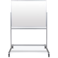 

Luxor 48x36" Mobile Double-Sided Magnetic Glass Marker Board