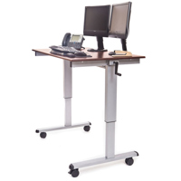 

Luxor 48" Crank Adjustable Stand-Up Desk